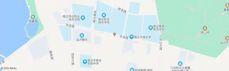 宿迁宿迁卫校_公交站地图_宿迁公交_妙搜公交查询2025