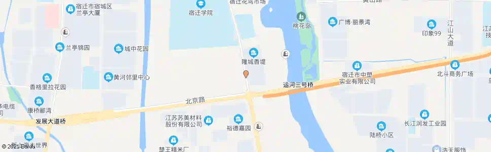 宿迁隆城香堤_公交站地图_宿迁公交_妙搜公交查询2025