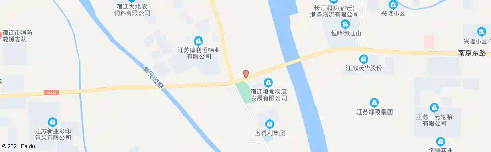 宿迁二号桥停车场_公交站地图_宿迁公交_妙搜公交查询2025