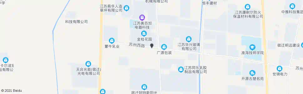 宿迁金桂花园南门_公交站地图_宿迁公交_妙搜公交查询2025