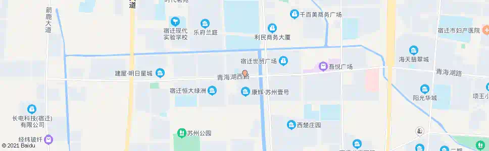 宿迁翡翠蓝湾_公交站地图_宿迁公交_妙搜公交查询2025