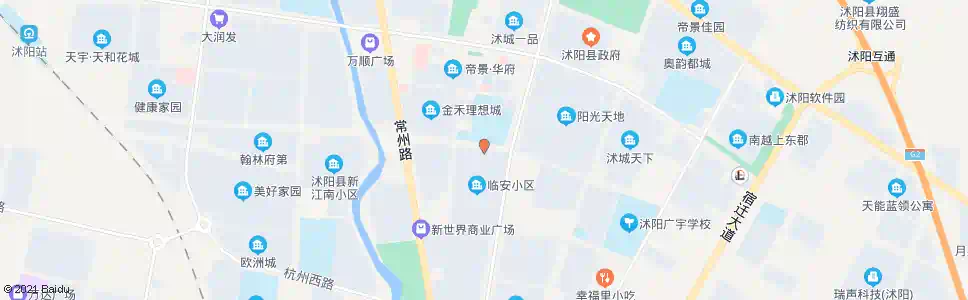 宿迁临安小区北门_公交站地图_宿迁公交_妙搜公交查询2025