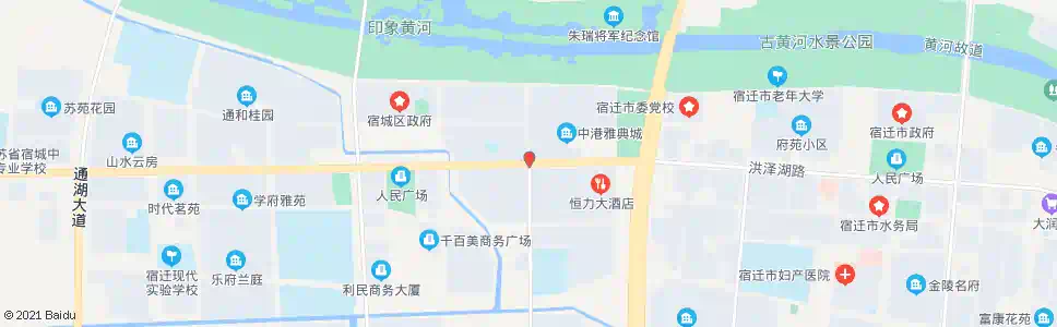 宿迁水木清华_公交站地图_宿迁公交_妙搜公交查询2025