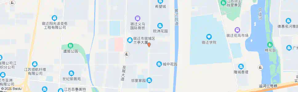 宿迁御庭世纪苑西门_公交站地图_宿迁公交_妙搜公交查询2025