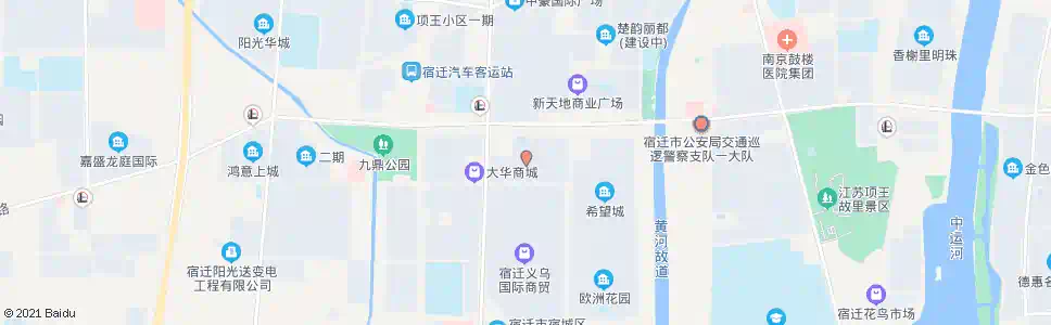 宿迁中豪国际_公交站地图_宿迁公交_妙搜公交查询2025