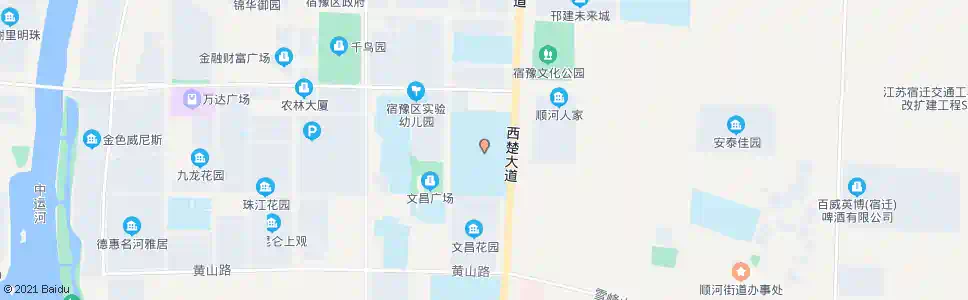 宿迁文昌中学(宿豫中学)_公交站地图_宿迁公交_妙搜公交查询2025