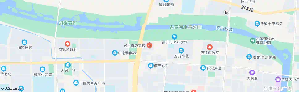 宿迁党校_公交站地图_宿迁公交_妙搜公交查询2025