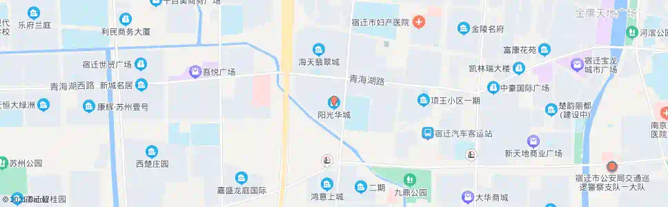 宿迁阳光华城_公交站地图_宿迁公交_妙搜公交查询2025