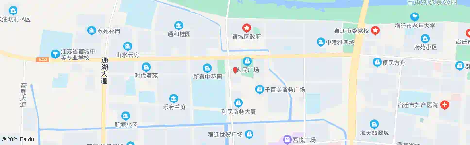 宿迁宿城区人民检察院_公交站地图_宿迁公交_妙搜公交查询2025