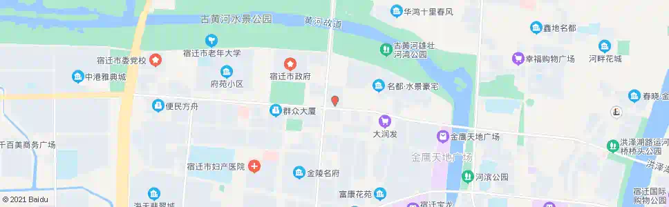 宿迁电信局(洪泽湖路)_公交站地图_宿迁公交_妙搜公交查询2025