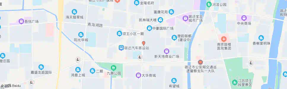 宿迁中豪国际星城西门_公交站地图_宿迁公交_妙搜公交查询2025