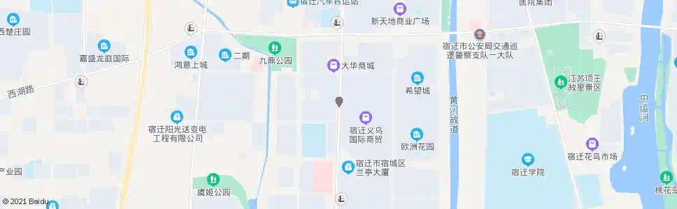 宿迁义乌商城_公交站地图_宿迁公交_妙搜公交查询2025