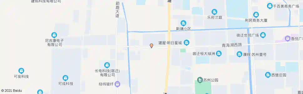宿迁苏宿园区管委会_公交站地图_宿迁公交_妙搜公交查询2025