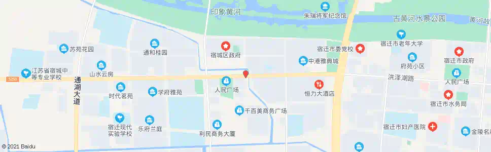 宿迁康庭茗苑_公交站地图_宿迁公交_妙搜公交查询2025