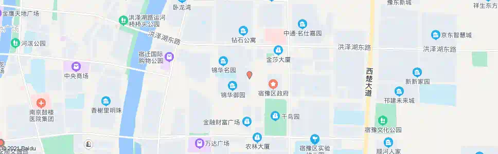 宿迁珠江路派出所_公交站地图_宿迁公交_妙搜公交查询2025