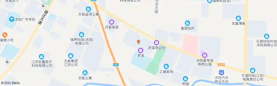 宿迁梦溪小区_公交站地图_宿迁公交_妙搜公交查询2025