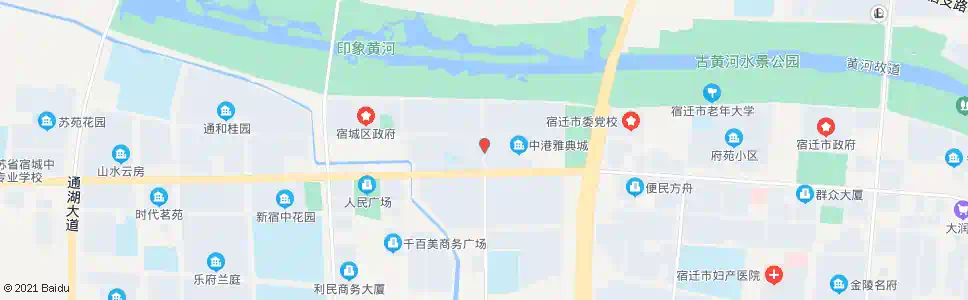 宿迁中港雅典城_公交站地图_宿迁公交_妙搜公交查询2025