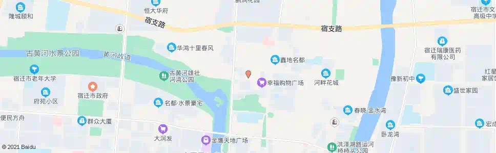 宿迁富康路派出所_公交站地图_宿迁公交_妙搜公交查询2025