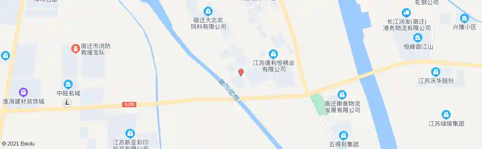 宿迁德基混凝土(鸿业路西侧)_公交站地图_宿迁公交_妙搜公交查询2025