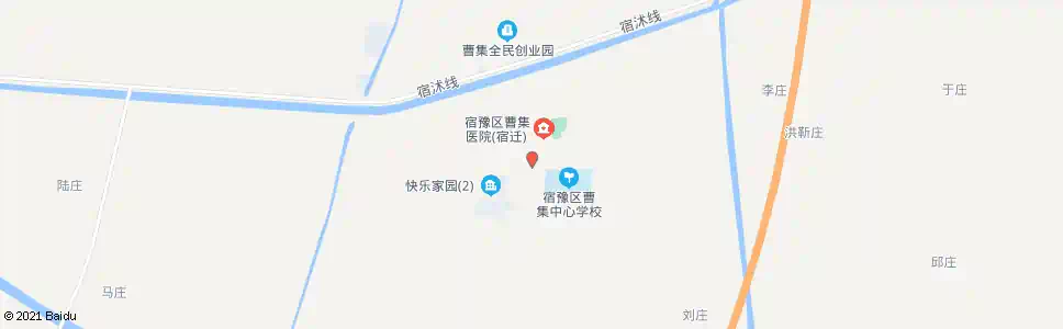 宿迁曹集街_公交站地图_宿迁公交_妙搜公交查询2025