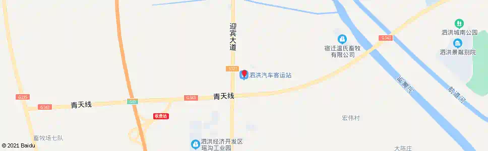 宿迁汽车南站_公交站地图_宿迁公交_妙搜公交查询2025