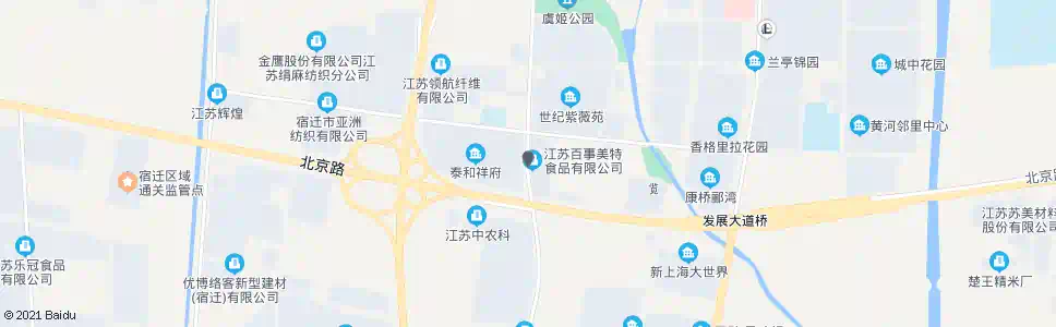 宿迁泰和祥府_公交站地图_宿迁公交_妙搜公交查询2025