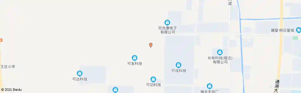 宿迁可成科技D区_公交站地图_宿迁公交_妙搜公交查询2025