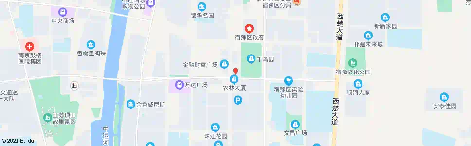 宿迁宿豫区地税局_公交站地图_宿迁公交_妙搜公交查询2025