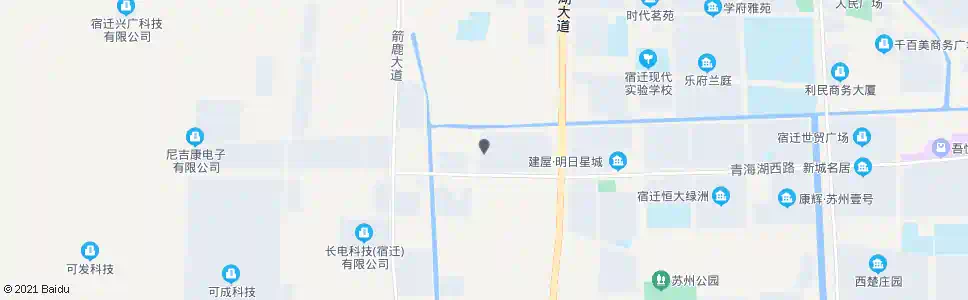 宿迁苏宿工业场_公交站地图_宿迁公交_妙搜公交查询2025