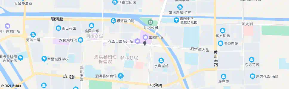 宿迁百货大楼(泗州中大街)_公交站地图_宿迁公交_妙搜公交查询2025