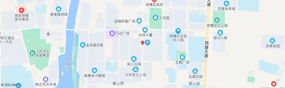 宿迁雨露小区_公交站地图_宿迁公交_妙搜公交查询2025