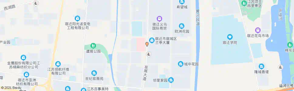 宿迁钟吾医院东门_公交站地图_宿迁公交_妙搜公交查询2025