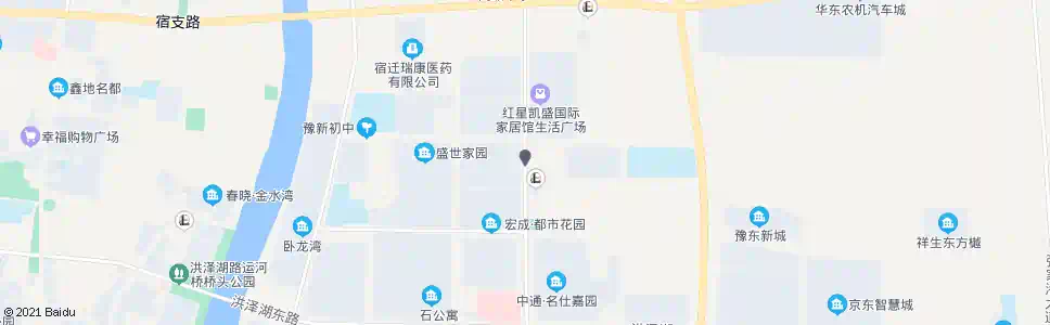 宿迁汽车东站_公交站地图_宿迁公交_妙搜公交查询2025