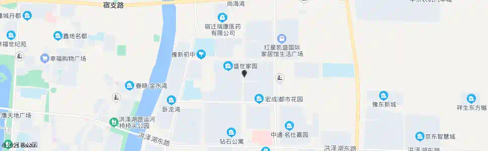 宿迁东城美域西门_公交站地图_宿迁公交_妙搜公交查询2025