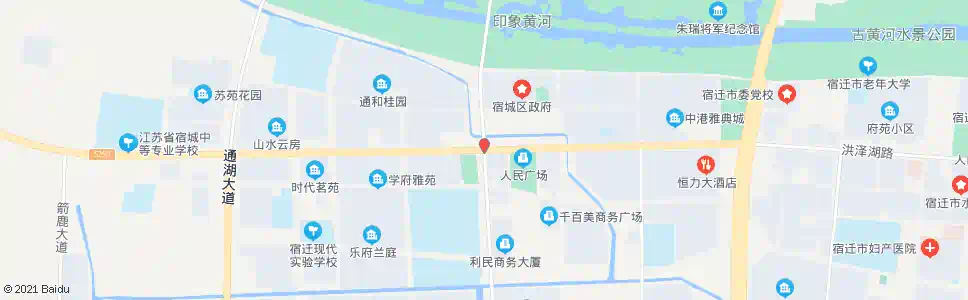 宿迁宿城区法院_公交站地图_宿迁公交_妙搜公交查询2025