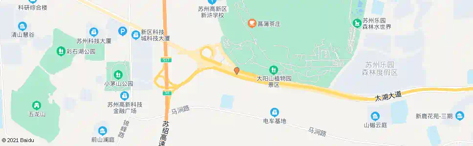 苏州西庄_公交站地图_苏州公交_妙搜公交查询2025