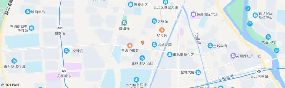 苏州仁济医院_公交站地图_苏州公交_妙搜公交查询2025