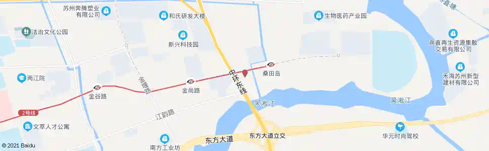 苏州东坊产业园_公交站地图_苏州公交_妙搜公交查询2025