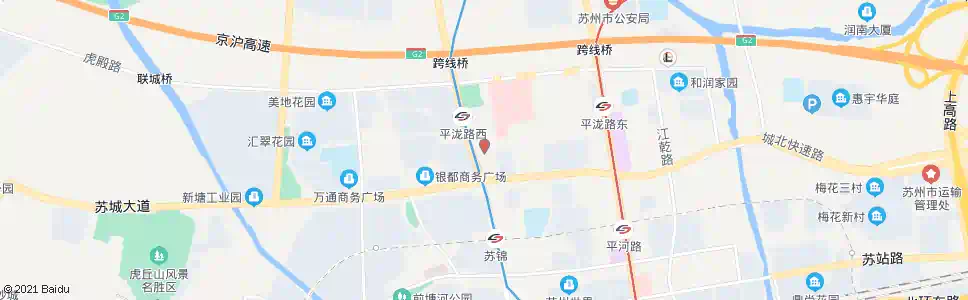 苏州莲升路广济北路东_公交站地图_苏州公交_妙搜公交查询2025