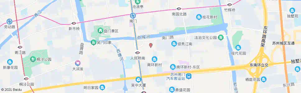 苏州第一丝厂换乘中心(全国工业旅游示范点)_公交站地图_苏州公交_妙搜公交查询2025