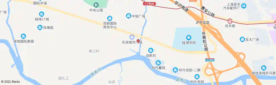 苏州绿地家世界_公交站地图_苏州公交_妙搜公交查询2025