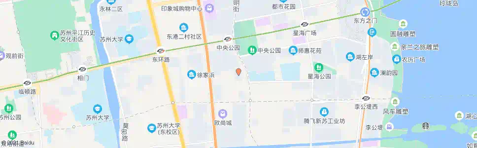 苏州宜家公寓_公交站地图_苏州公交_妙搜公交查询2025