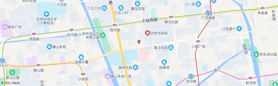 苏州馨泓桥东_公交站地图_苏州公交_妙搜公交查询2025