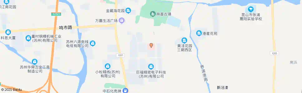 苏州甪直人民医院(南)_公交站地图_苏州公交_妙搜公交查询2025