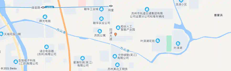 苏州叶港路同津大道口_公交站地图_苏州公交_妙搜公交查询2025