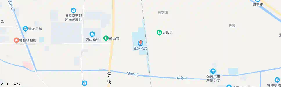 苏州张家港东_公交站地图_苏州公交_妙搜公交查询2025