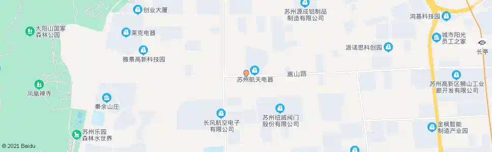 苏州嵩山路建林路东_公交站地图_苏州公交_妙搜公交查询2025