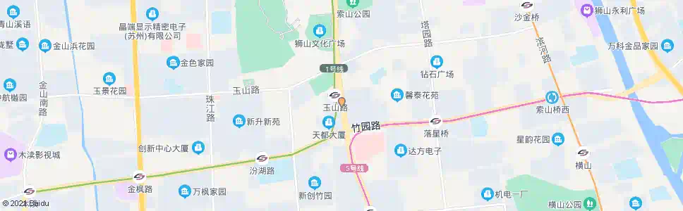 苏州馨泰花园西出口_公交站地图_苏州公交_妙搜公交查询2025