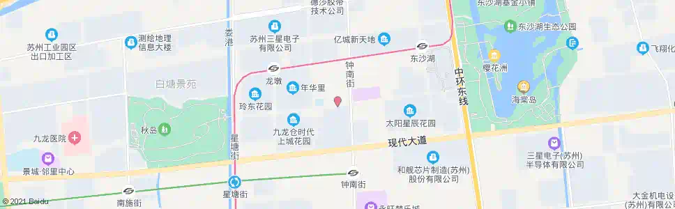 苏州时代上城_公交站地图_苏州公交_妙搜公交查询2025