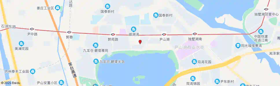 苏州郭新路听湖路_公交站地图_苏州公交_妙搜公交查询2025